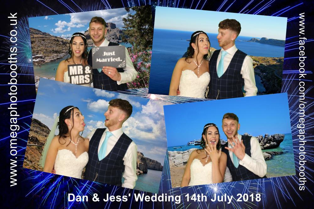 Dan & Jess' wedding | View more photos from the event at gallery.omegaphotobooths.co.uk/u/Omega-Photobooths/Dan-Jess-wedding